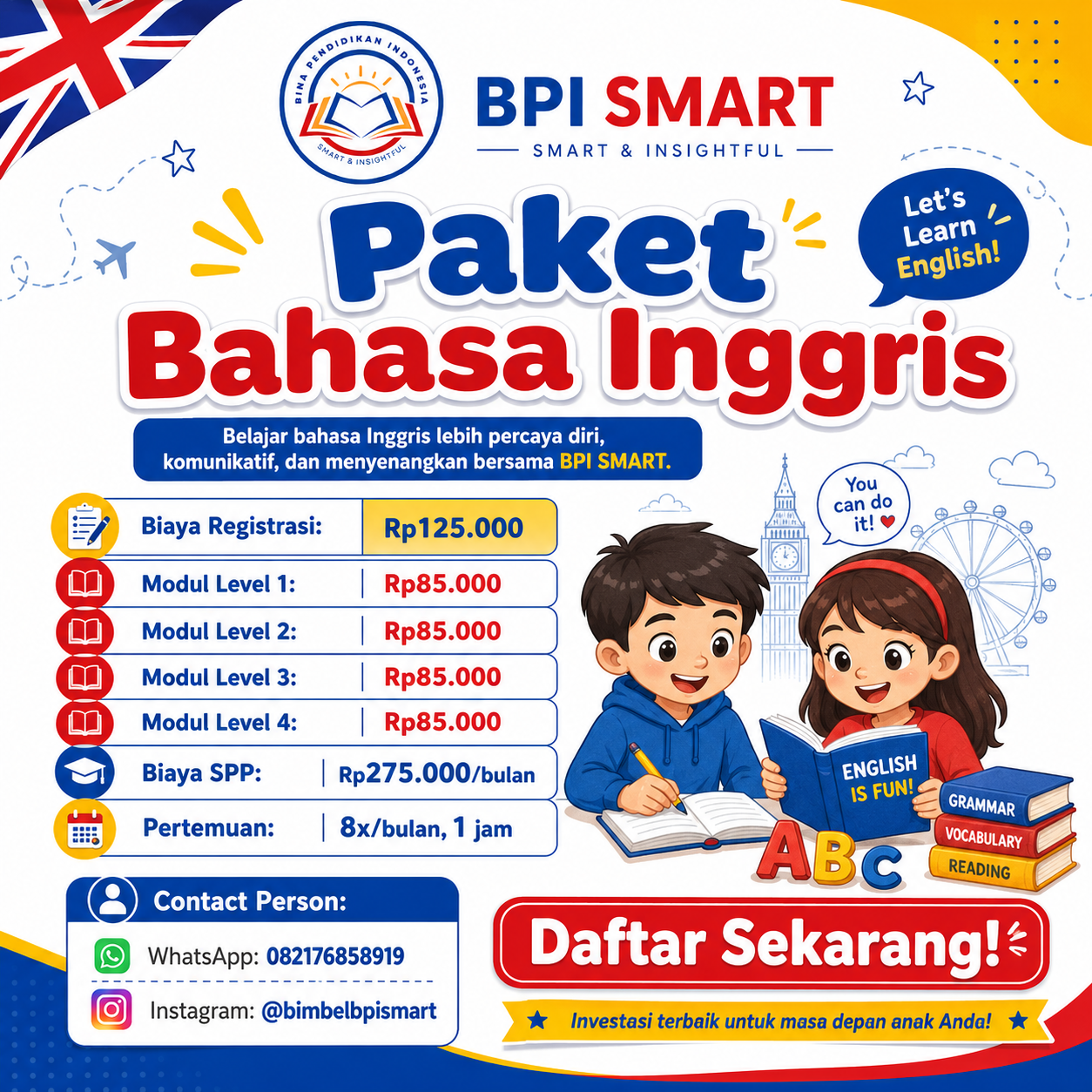 Program Belajar Bahasa Inggris